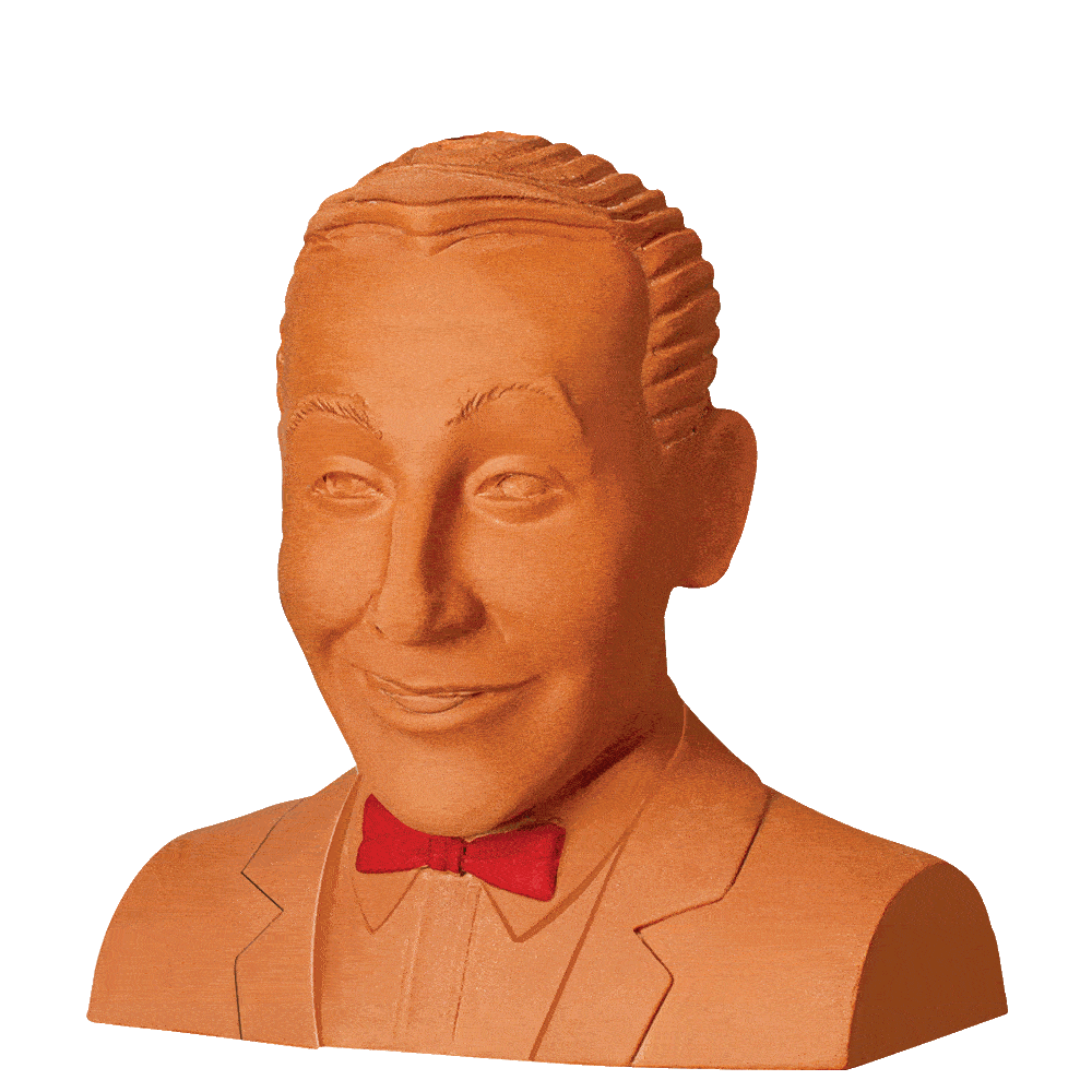 Alternative view of Pee-Wee Herman Chia Pet